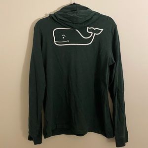 VINEYARD VINES LONG SLEEVE HOODED TEE (boys xl)